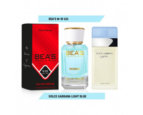 BEAS (Beauty & Scent) W 525 - Dolce & Gabbana Light Blue For Women 50 мл