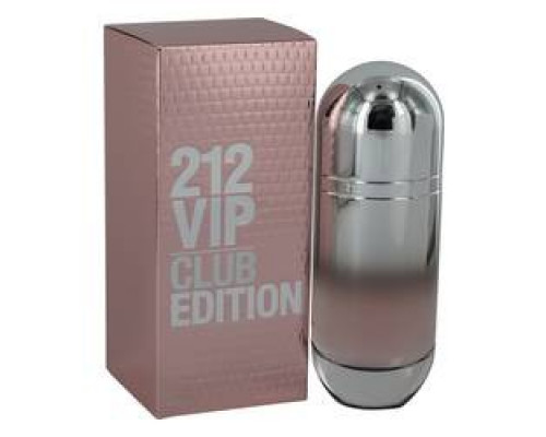 Туалетная вода Carolina Herrera 212 VIP Club Edition Women 80 мл