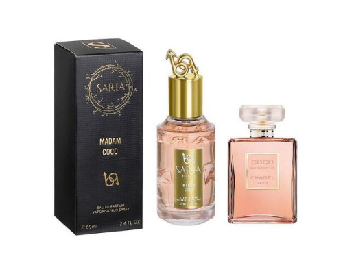 Парфюмерная вода SARIA Perfume Madam Coco 69 мл Парфюмерная вода SARIA Perfume Madam Coco 69 мл