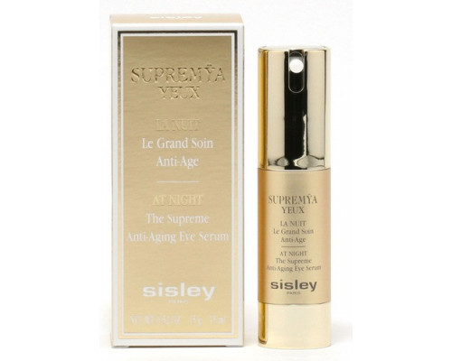 Крем-сыворотка ночная антивозрастная для кожи вокруг глаз Sisley Supremya 15ml