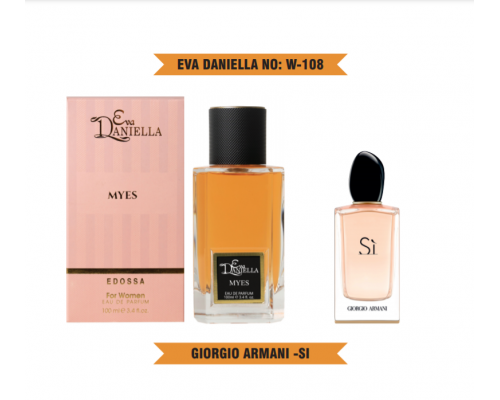 Eva Daniella № W-108- Giorgio Armani Si  100 мл