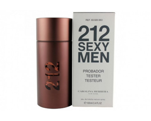 Тестер Carolina Herrera 212 Sexy Men 100 мл(EURO)