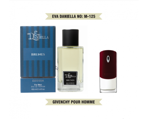 Eva Daniella № M-125-Givenchy Pour Homme 100 мл