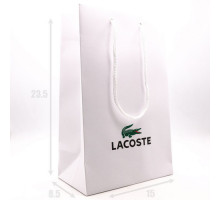 ПОДАРОЧНЫЙ ПАКЕТ LACOSTE 23.5Х8.5Х15