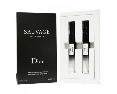 Набор парфюма Christian Dior Sauvage 2х15 мл