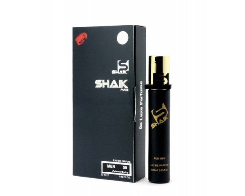 Shaik NEW - M59 Oriental Spicy (GIORGIO ARMANI CODE BLACK FOR MEN) 20 мл