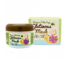 Крем-маска с муцином улитки Elizavecca Milky Piggy Glutinous 80% Mask Snail Cream, 100гр (Корея оригинал) (2г450)