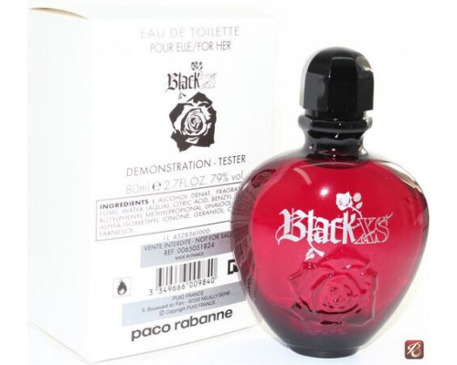 Тестер Paco Rabanne Black XS Pour Femme 80 мл