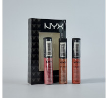 Блеск для губ NYX Soft Matte Lip Cream 3-Piece Set