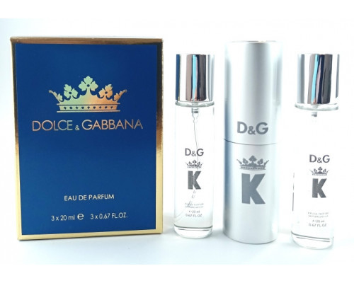 DOLCE & GABBANA KING FOR MEN - НАБОР MINI 3Х20 мл