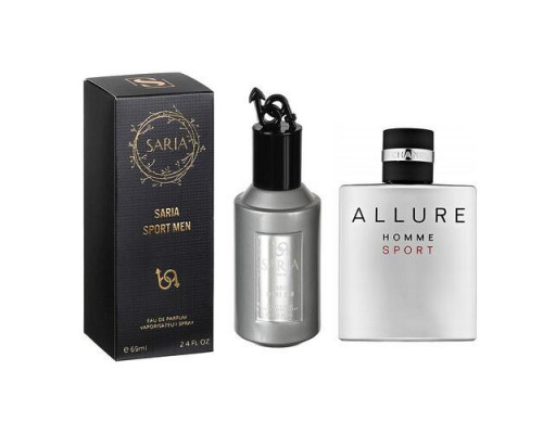 Парфюмерная вода SARIA Perfume Sport Men 69 мл Парфюмерная вода SARIA Perfume Sport Men 69 мл