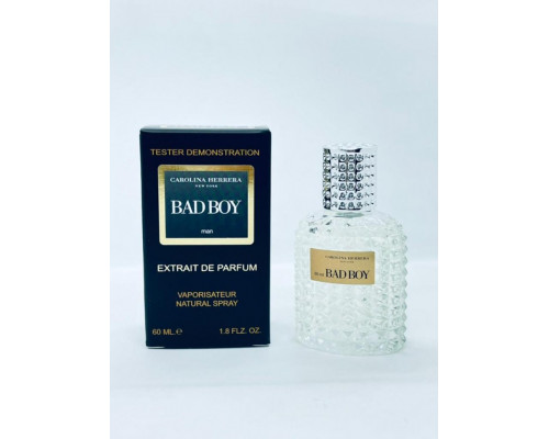 VIP TESTER Carolina Herrera Bad Boy 60ML