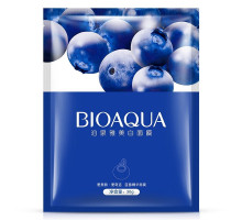 Увлажняющая тканевая маска с экстрактом черники BioAqua Blueberry Facial Mask