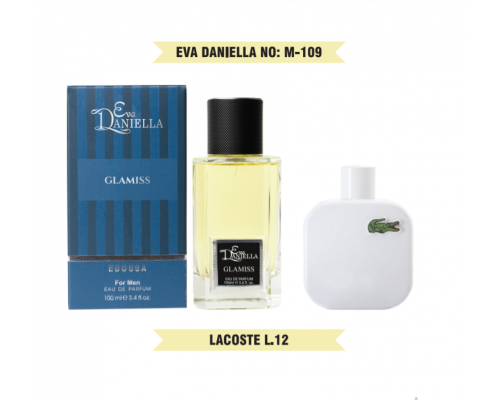 Eva Daniella № M-109-Lacoste Eau De Lacoste L.12.12 Blanc 100 мл