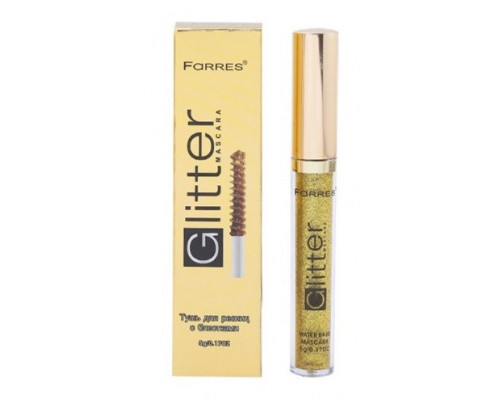 Тушь Farres Glitter Mascara (Gold)