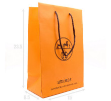 ПОДАРОЧНЫЙ ПАКЕТ HERMES 23.5Х8.5Х15