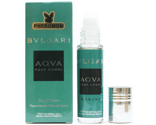 Масляные духи с феромонами Bvlgari Aqva Pour Homme 10ml