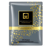 Тканевая маска с коллоидным золотом Bioaqua Gold above Beauty Mask