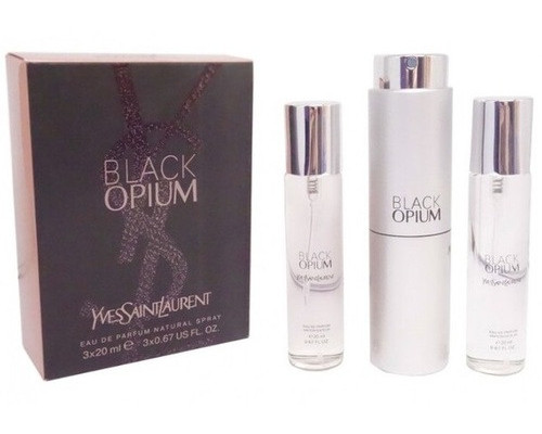 YVES SAINT LAURENT BLACK OPIUM - НАБОР MINI 3Х20 мл