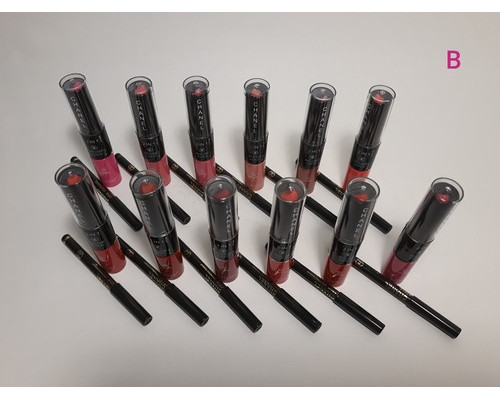 Набор помад CHANEL Rouge Coco 3 В 1 (помада+блеск+карандаш для глаз черный) В