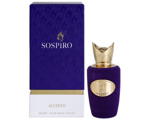 Sospiro Perfumes Accento 100 мл - подарочная упаковка