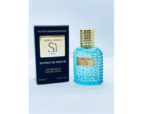 VIP TESTER Giorgio Armani Si 60ML