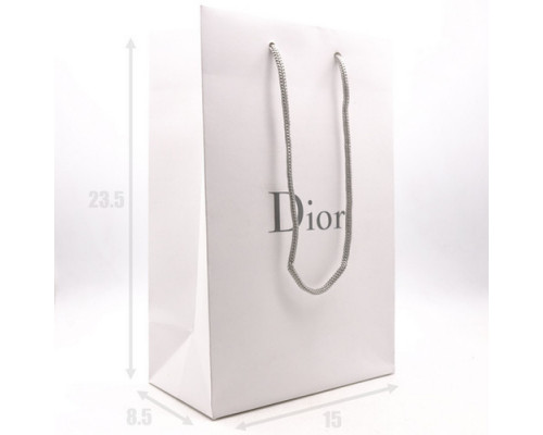 ПОДАРОЧНЫЙ ПАКЕТ DIOR 23.5Х8.5Х15