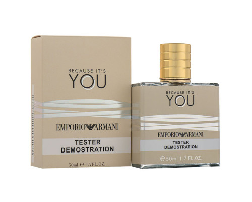 Tester 50ml - Emporio Armani Because It’s You