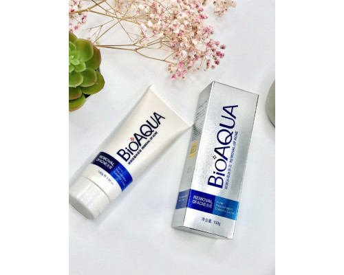 Пенка для умывания от акне BioAqua Pure Skin, 100г (Bo140)