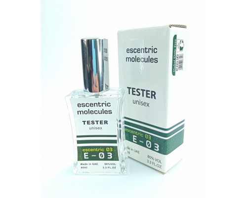 Escentric Molecules Molecule 03 (unisex) - TESTER 60 мл