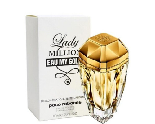 Тестер Paco Rabanne Lady Million Eau My Gold 80 мл